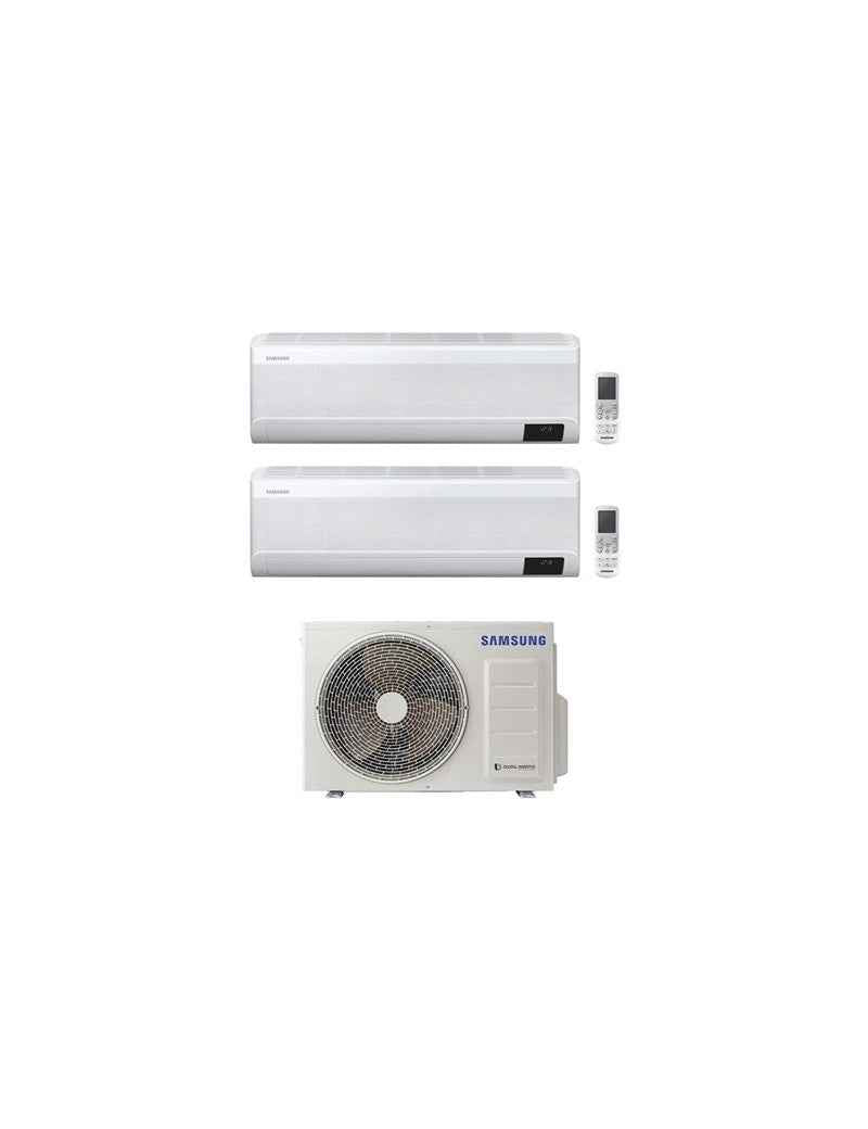 KIT Dual 9+9 Samsung Cebu Da 9000+9000 Btu Gas R32 Wifi