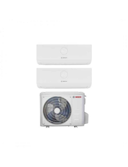 KIT Condizionatore Bosch Dual Split Inverter serie CLIMATE 3000i 9+12 con MS 18 OUE R-32 Wi-Fi Optional