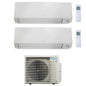 KIT CLIMATIZZATORE DAIKIN DUAL SPLIT INVERTER SERIE SENSIRA 9000+9000 R-32 CON WI-FI OPZIONALE - Condizionatore Daikin Dual Split Efficiente e Innovativo